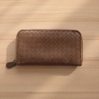 ボッテガヴェネタ(Bottega Veneta)のボッテガヴェネタ　長財布　レディース　ブラウン(財布)