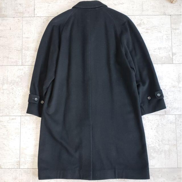 ラダゲイト ☆ カシミヤ100% ロングコート ブラック 日本製 ラダゲイト ☆ カシミヤ100% ロングコート ブラック 日本製