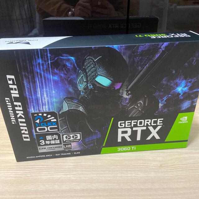 正規品販売! 値下げ 未開封新品 GG-RTX3060Ti-E8GB/DF/LHR 玄人志向 PC