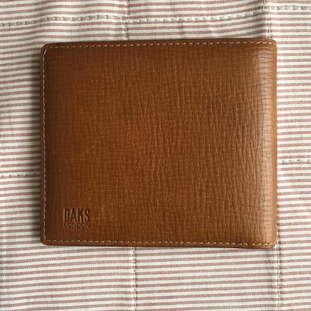 DAKS(ダックス)の【新品、未使用】 DAKS ダックス　折り財布　 メンズのファッション小物(折り財布)の商品写真