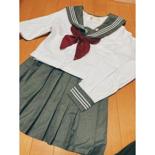 コスプレ　制服　セーラー服(衣装一式)