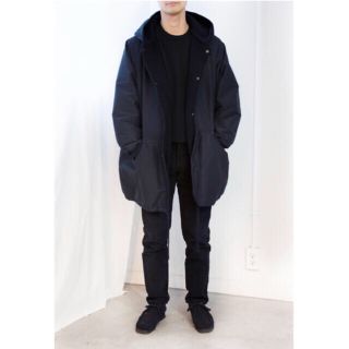 COMOLI - 【美品】20AW COMOLI cotton silk hooded coat の通販 by