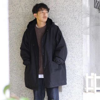COMOLI - 【美品】20AW COMOLI cotton silk hooded coat の通販 by