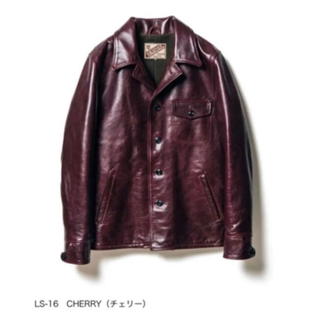 THE REAL McCOY'S(ザリアルマッコイズ)のY'2 LEATHER  ワイツーレザー　レザージャケット　チェリー　42 メンズのジャケット/アウター(レザージャケット)の商品写真