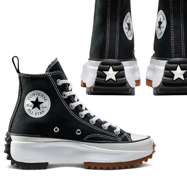 CONVERSE - US限定 CONVERSE RUNSTAR HIKE HI BLACK