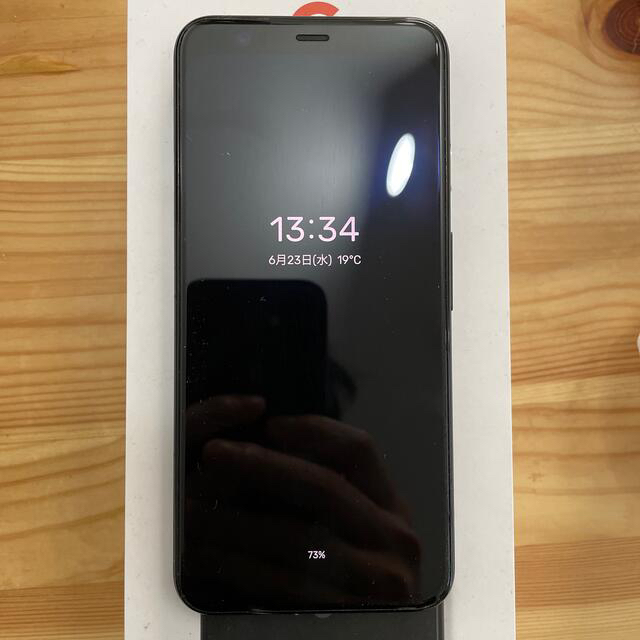 pixel4 justblack 128GB SIMロック解除済み