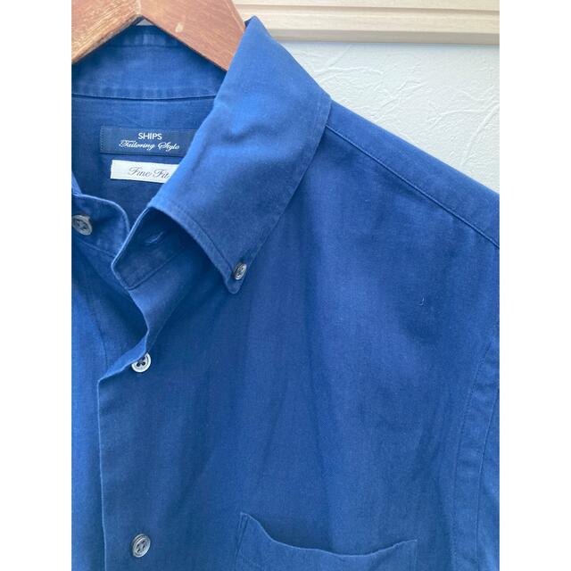 SHIPS - SHIPS FINE FIT 40 シップス ボタンダウン シャツ Mの通販 by