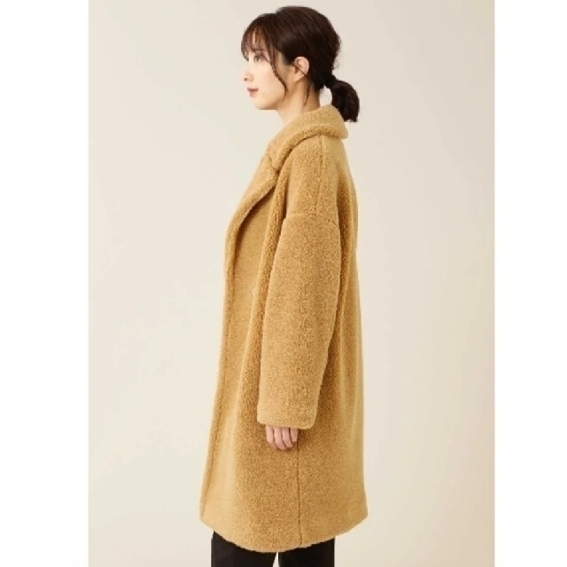NATURAL BEAUTY BASIC - 大人女子 きれいめ テディベアコート NATURAL BEAUTY BASIC - 大人女子 きれいめ テディベアコート