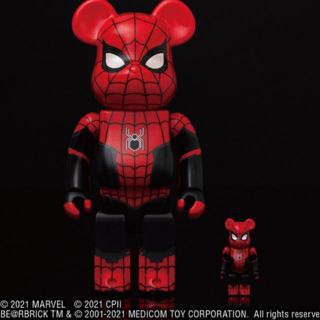 BE@RBRICK SPIDERMAN UPGRADED SUIT