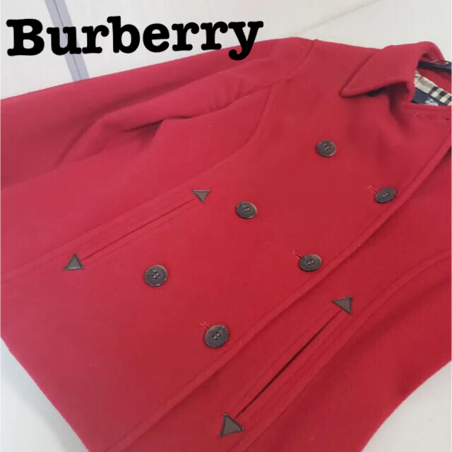 BURBERRY(バーバリー)の大幅お値下げ)BURBERRY LONDON バーバリージャケットPコート レディースのジャケット/アウター(ピーコート)の商品写真