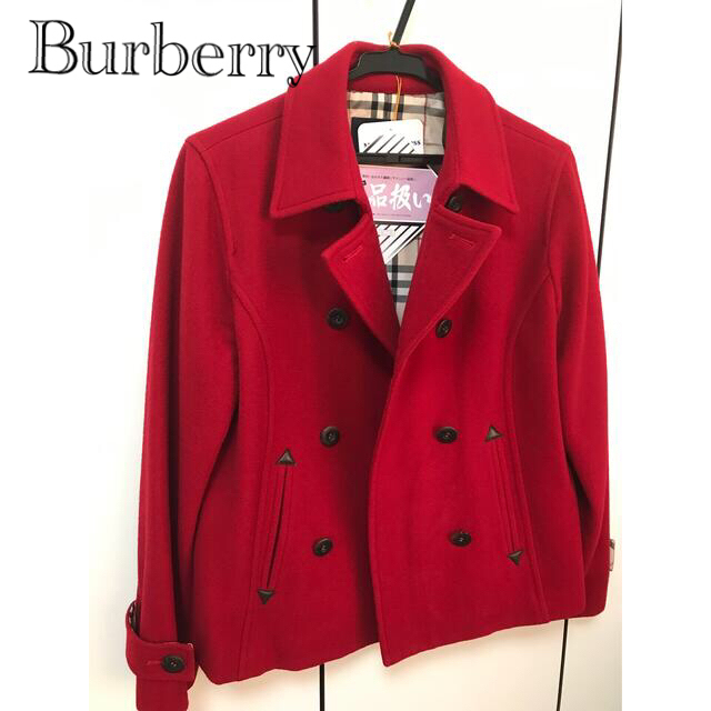 BURBERRY(バーバリー)の大幅お値下げ)BURBERRY LONDON バーバリージャケットPコート レディースのジャケット/アウター(ピーコート)の商品写真