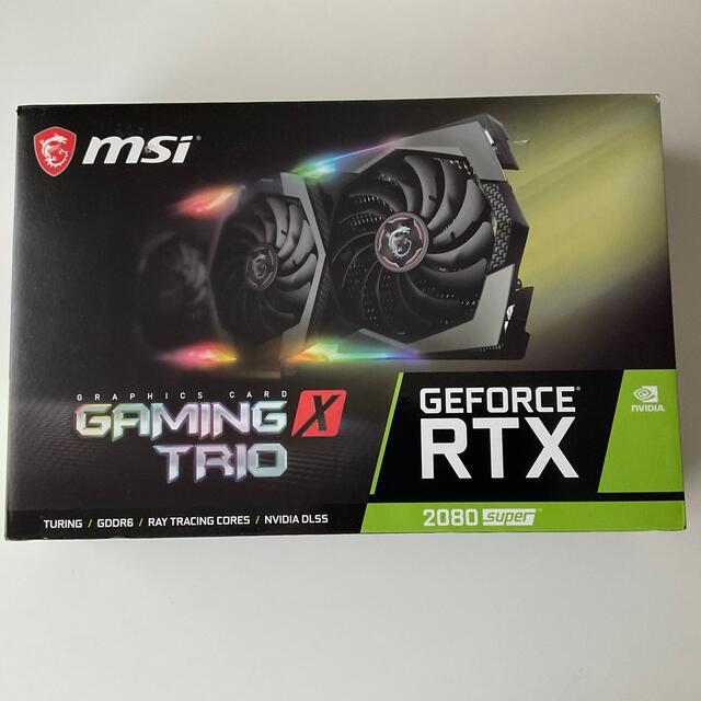 黒入荷！ X GAMING MSI TRIO Super 2080 RTX GEFORCE PCパーツ www.pmkvirtual.com