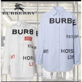 バーバリー(BURBERRY)のBURBERRY  プリントシャツ(シャツ/ブラウス(長袖/七分))