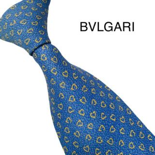 ブルガリ(BVLGARI)のBVLGARI ブルガリ　ネクタイ　セッテピエゲ　総柄　小紋(ネクタイ)