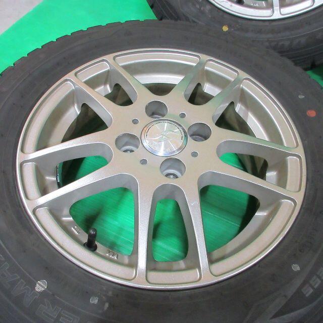 シエンタ 175/70R14 2018年バリ山スタッドレス フィット ヴィッツ 1