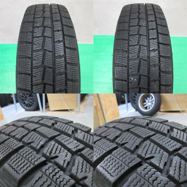 シエンタ 175/70R14 2018年バリ山スタッドレス フィット ヴィッツ 8