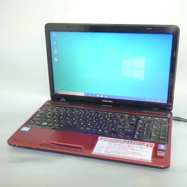 HDD-1TB 赤色 ノートPC T351/35ER 4GB RW 無線