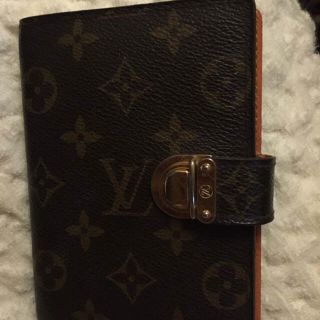 ルイヴィトン(LOUIS VUITTON)のルイヴィトン モノグラム コアラ マンダリンオレンジ手帳カバー(手帳)