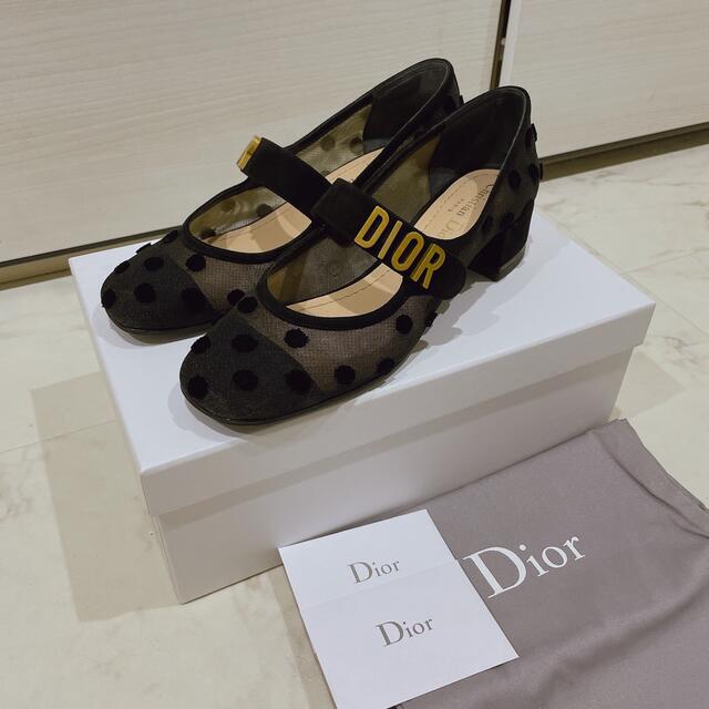 Christian Dior ロゴ パンプスハイヒール/パンプス