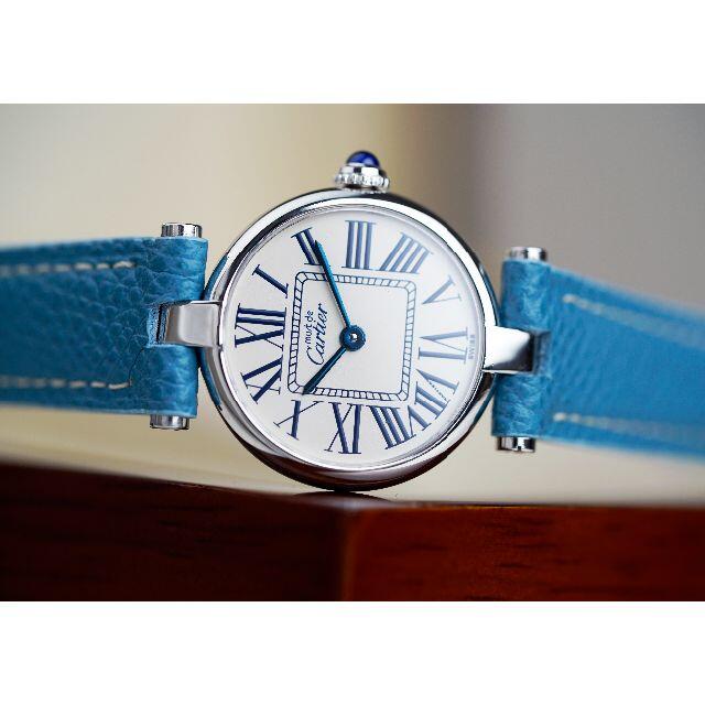 Cartier - 美品 カルティエ マスト ヴァンドーム オパラン シルバー ローマン SM