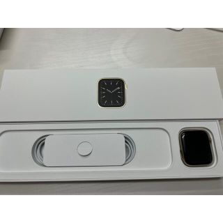 アップルウォッチ(Apple Watch)のゴールド MJXNJ/A  Apple watch Series6 44mm (腕時計(デジタル))