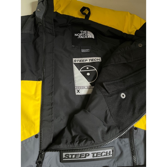 新品 ノースフェイス スティープテック ベスト イエロー STEEP TECH