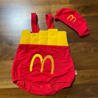 マクドナルド　コスプレ　80(ロンパース)