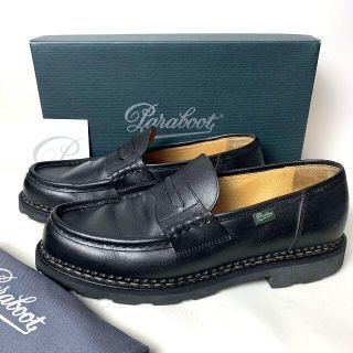 パラブーツ(Paraboot)のparaboot REIMS パラブーツ ランス ローファー 革靴 黒 UK 9(ドレス/ビジネス)