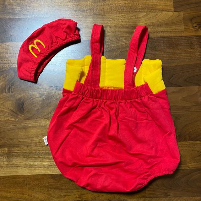 コスプレ　マクドナルド　90cm キッズ/ベビー/マタニティのキッズ服女の子用(90cm~)(その他)の商品写真