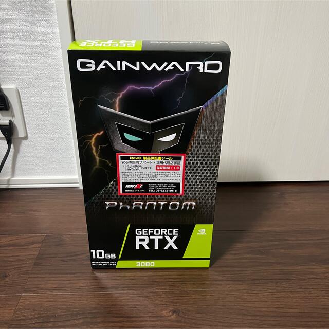 【新品未開封】GeForce RTX3080 phantom v1 LHRPC/タブレット