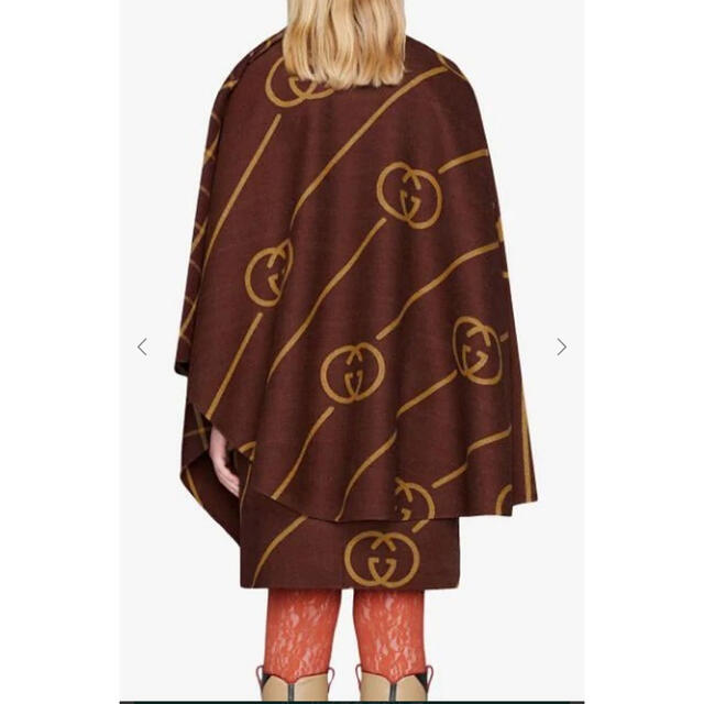 新品未使用【GUCCI】グッチ インターロッキングG ケープコート