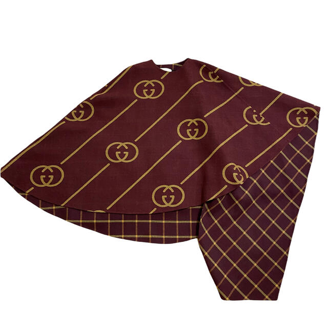 新品未使用【GUCCI】グッチ インターロッキングG ケープコート