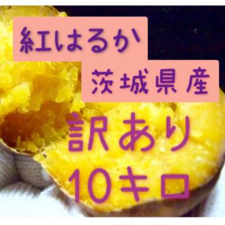 さつまいも　紅はるか　10kg    サイズ訳あり(米/穀物)