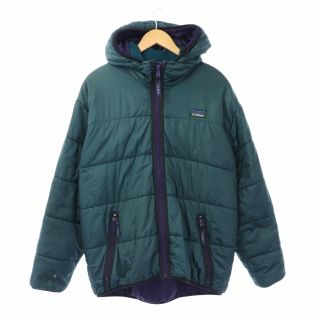 エルエルビーン(L.L.Bean)のエルエルビーン プリマロフト マウンテンジャケット 中綿 フード M 緑(ブルゾン)