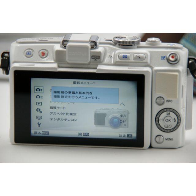 OLYMPUS(オリンパス)の9012 美品 OLYMPUS PEN Lite E-PL6 おまけ色々 スマホ/家電/カメラのカメラ(デジタル一眼)の商品写真