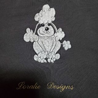 ✩.*˚ロラライハリス プードル刺繍トレーナー✩.*˚(トレーナー/スウェット)