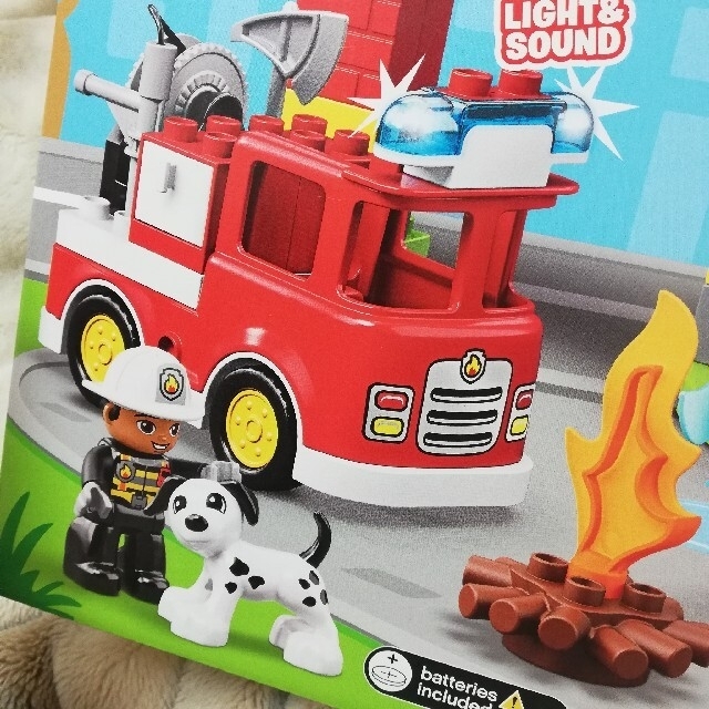 レゴ() デュプロ 光る! 鳴る! 消防車と消防署 10903 | aeonenergy.co.nz