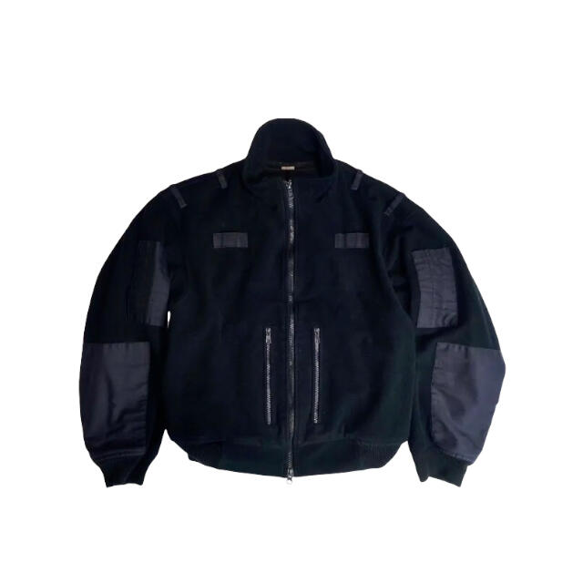 UK British police black fleece jacket SR UK British police black fleece jacket SR