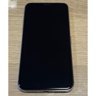 アイフォーン(iPhone)の【超美品】iPhoneX iPhone10 silver 64GB SIMフリー(スマートフォン本体)