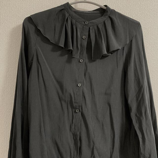ジーユー(GU)のケープカラーシャツ(シャツ/ブラウス(長袖/七分))
