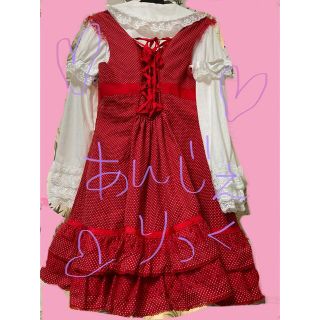 アンジェリックプリティー(Angelic Pretty)のアンジェリクプリティーワンピ　ジャンスカ(ひざ丈ワンピース)