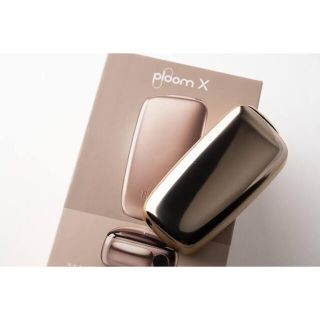 プルームテック(PloomTECH)のプルームX 限定カラー シャンパーンゴールド(タバコグッズ)