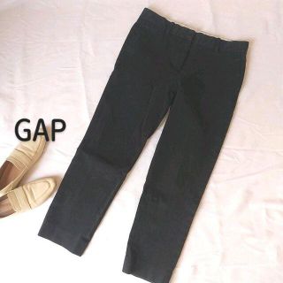 ギャップ(GAP)のGAP ストレッチ　ストレートパンツ　チノパン　ネイビー　サイズ04(カジュアルパンツ)