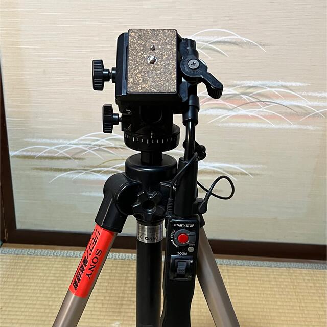 Sony VCT-870RM ハンディカム三脚 ずるい Lancリモコン ケース付 Sony VCT-870RM ハンディカム三脚 ずるい Lancリモコン ケース付