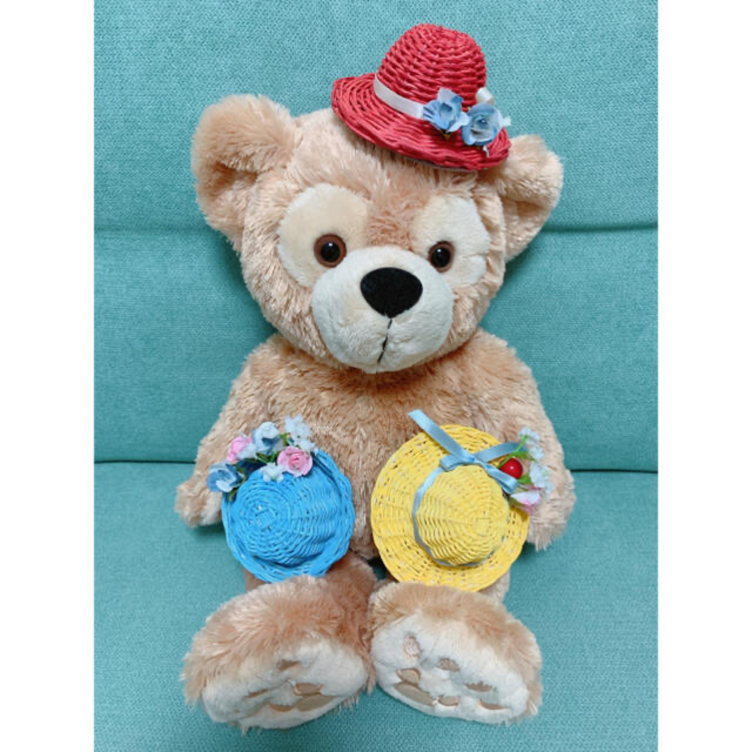 Disney(ディズニー)のハンドメイド 手作り ぬいぐるみ ミニ 小さい カンカン帽 帽子 アクセサリー ハンドメイドのファッション小物(帽子)の商品写真