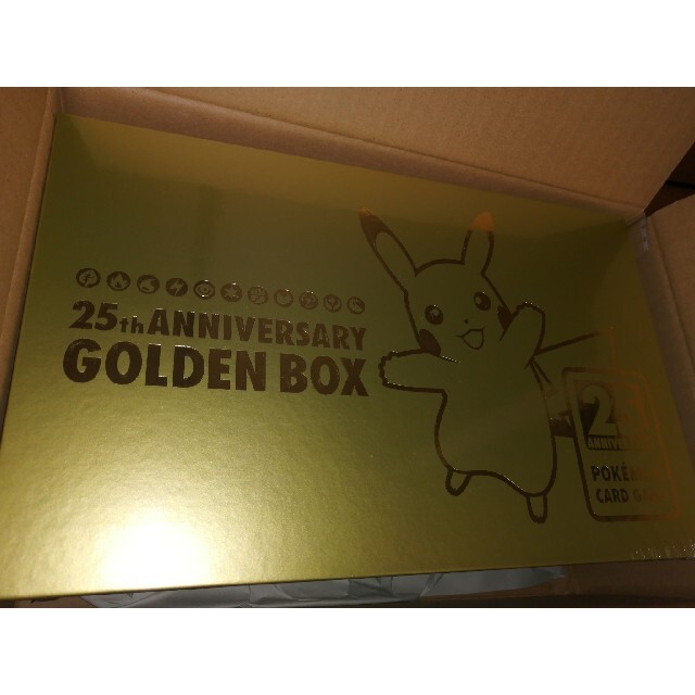 ポケモンカードゲームソード＆シールド25th  GOLDEN BOX  日本語版