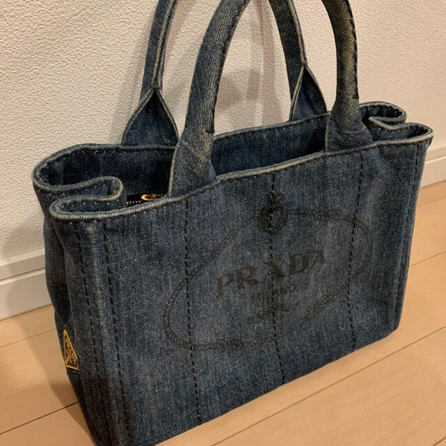正規店得価 PRADA - プラダ デニム バッグ 外袋付きの通販 by misa's shop