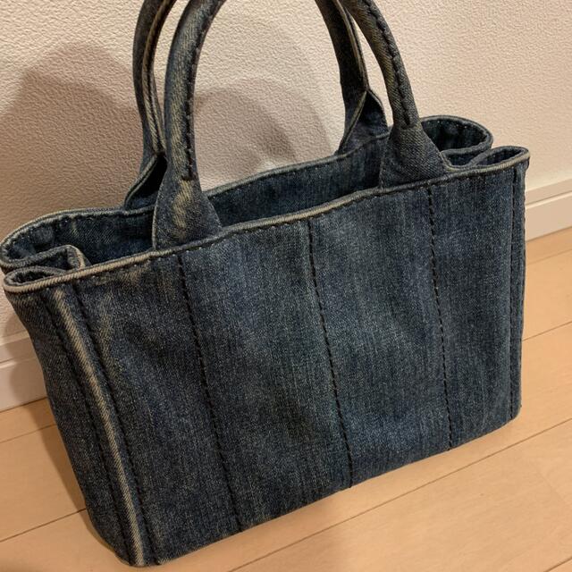正規店得価 PRADA - プラダ デニム バッグ 外袋付きの通販 by misa's shop