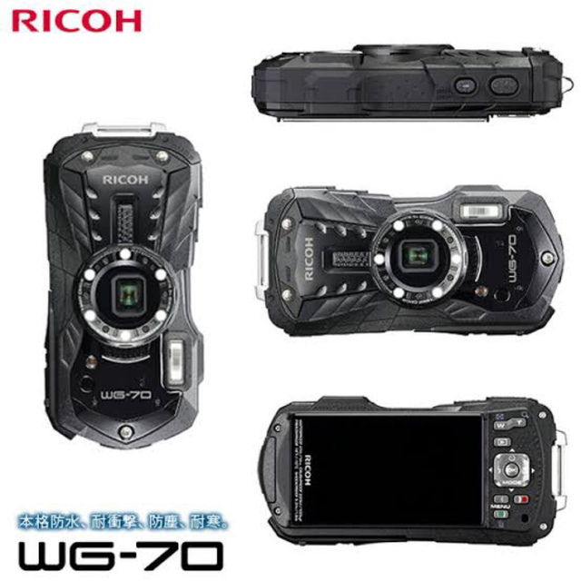 ricoh wg-70 本体　カメラ　リコーのサムネイル