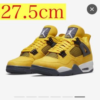 ナイキ(NIKE)のNIKE AIR JORDAN 4 TOUR YELLOW(スニーカー)